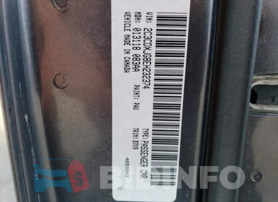 2C3CDXJG8EH232374 Photo# 12
