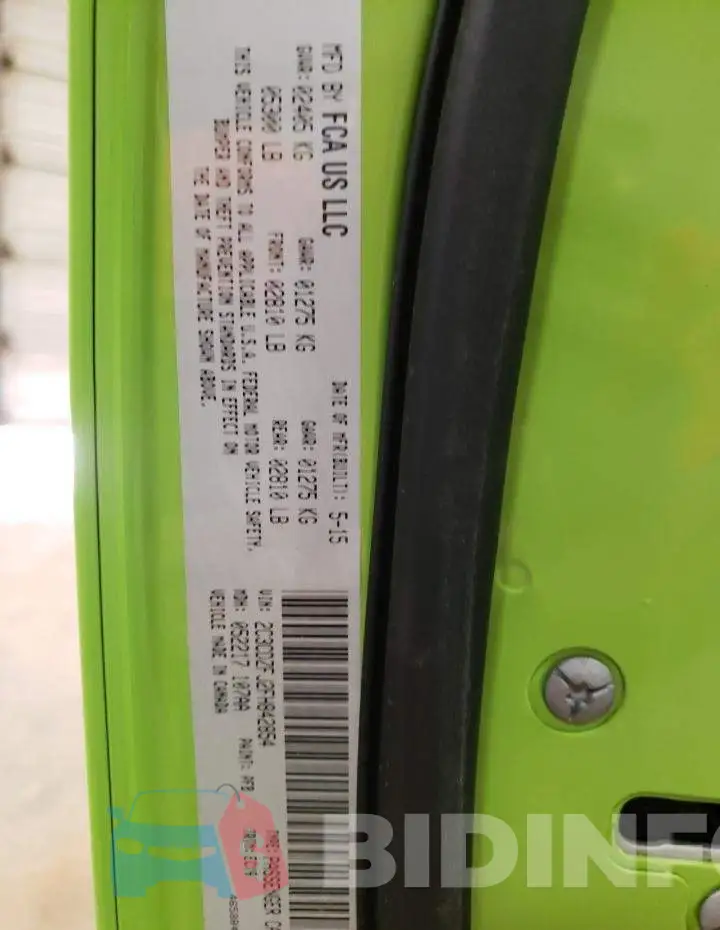 2C3CDZFJ2FH842854 Photo# 13
