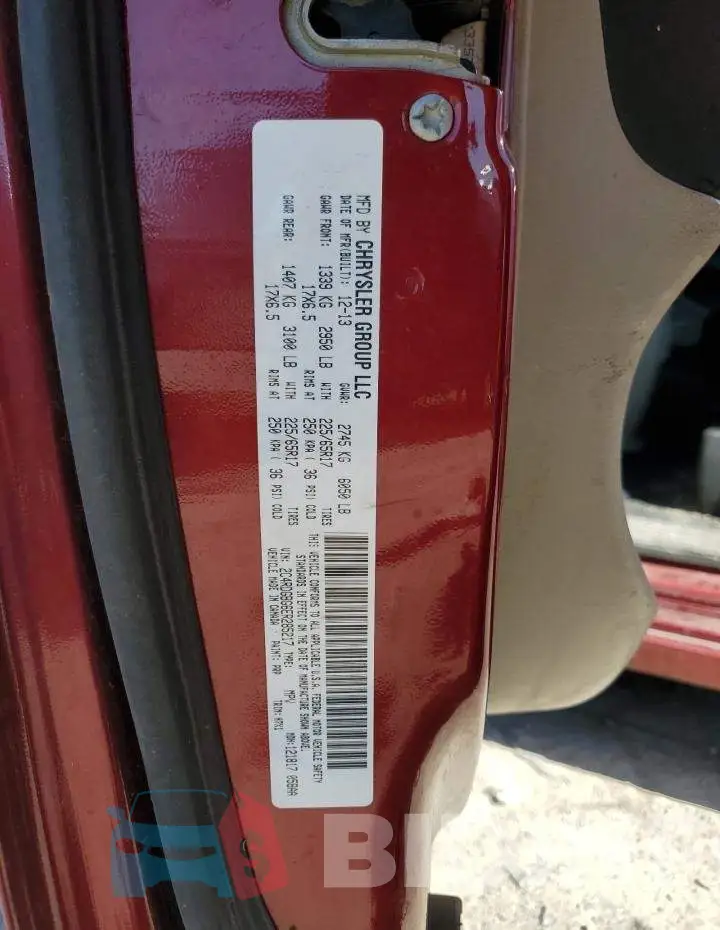 2C4RDGBG6ER285217 Photo# 12