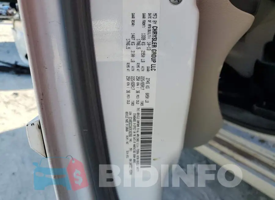2C4RDGCGXER182266 Photo# 14