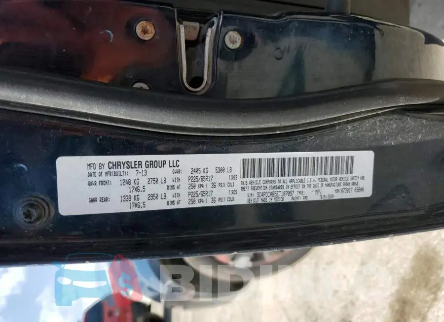3C4PDCAB5ET107057 Photo# 13