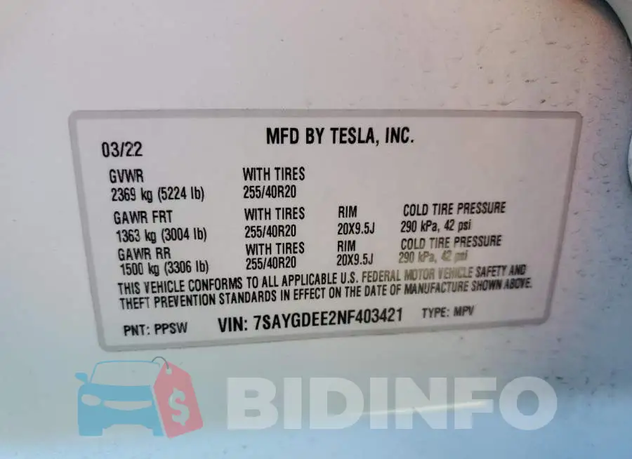 7SAYGDEE2NF403421 Photo# 13