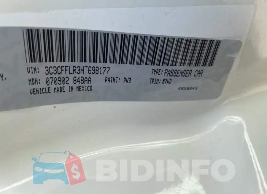 3C3CFFLR3HT698177 Photo# 10