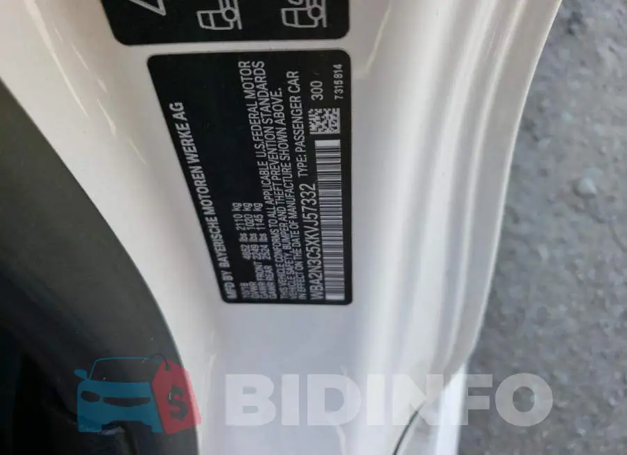WBA2N3C5XKVJ57332 Photo# 12