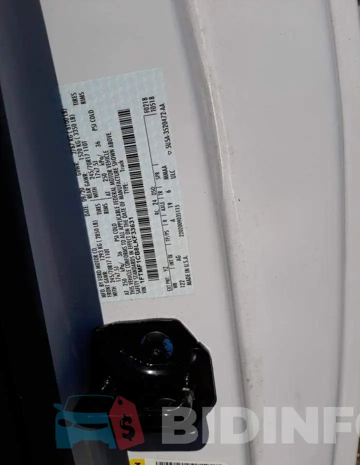 1FTMF1CB8LKF33631 Photo# 12