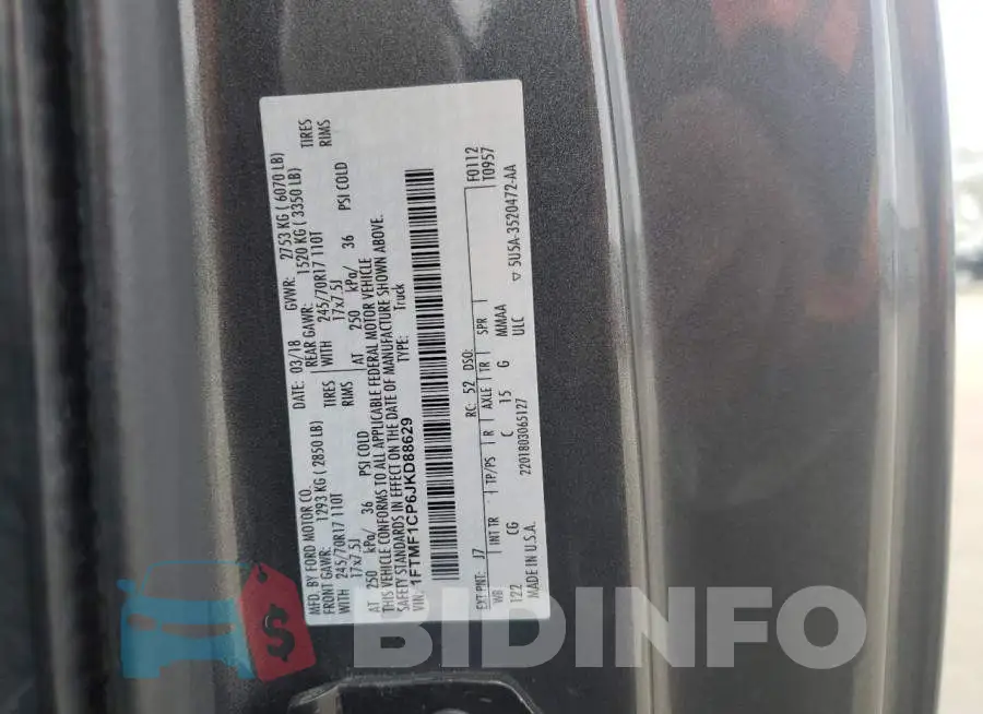 1FTMF1CP6JKD88629 Photo# 12