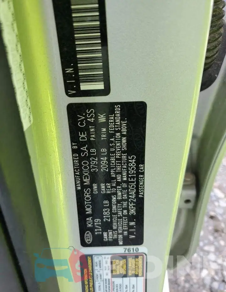 3KPF24AD5LE195845 Photo# 13