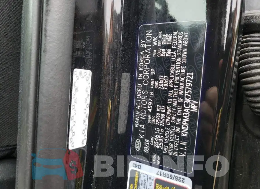 KNDPM3AC3K7579721 Photo# 14