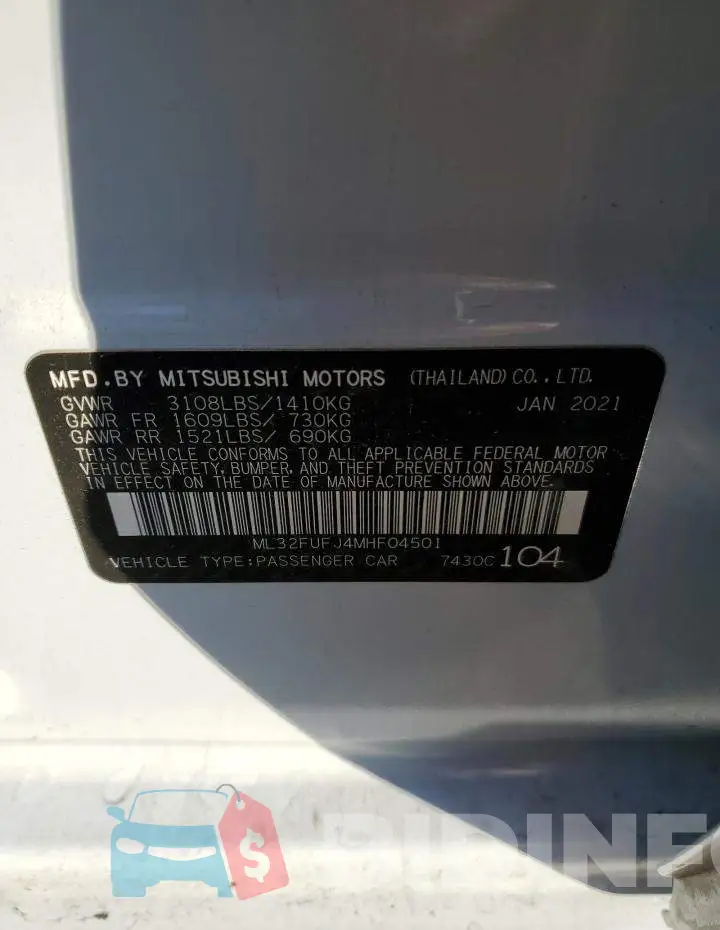 ML32FUFJ4MHF04501 Photo# 13