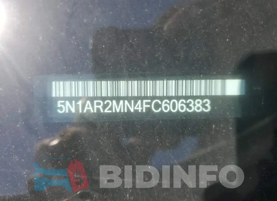 5N1AR2MN4FC606383 Photo# 14
