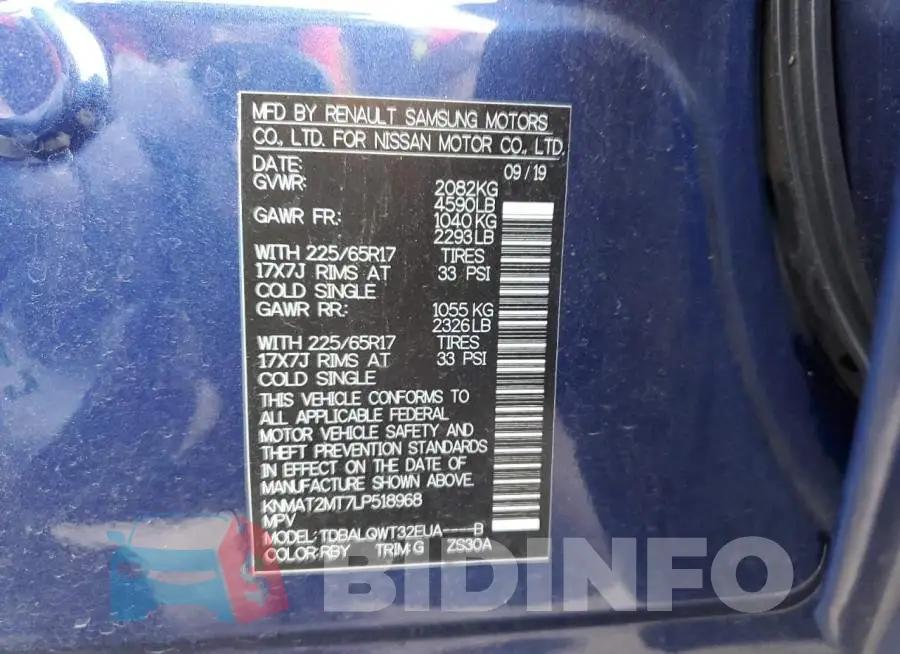 KNMAT2MT7LP518968 Photo# 13