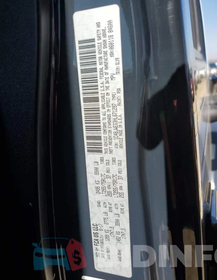 1C4BJWEG3HL671297 Photo# 13