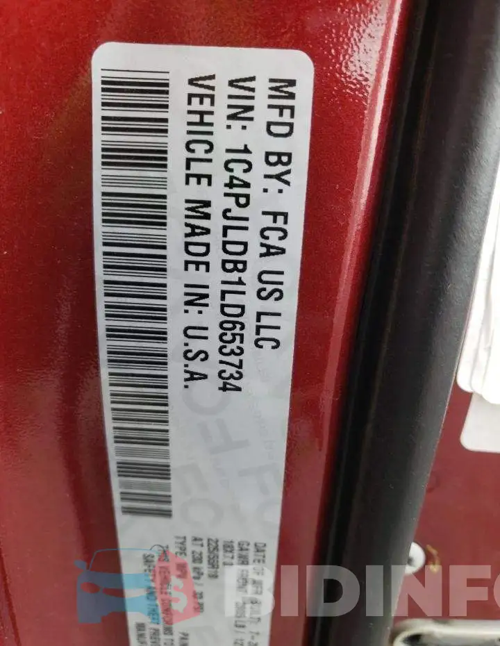 1C4PJLDB1LD653734 Photo# 13