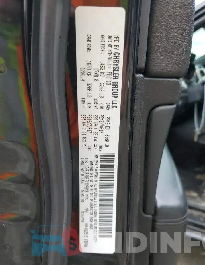 1C4RJFAG2EC129849 Photo# 9