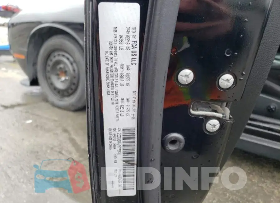 2C3CDZAG1FH773831 Photo# 12