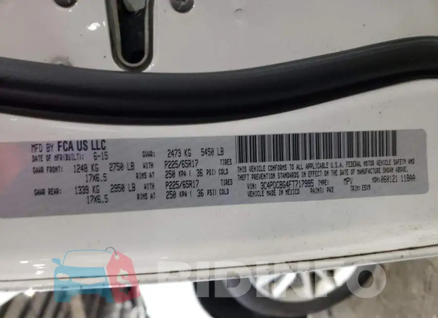3C4PDCBG4FT717995 Photo# 12
