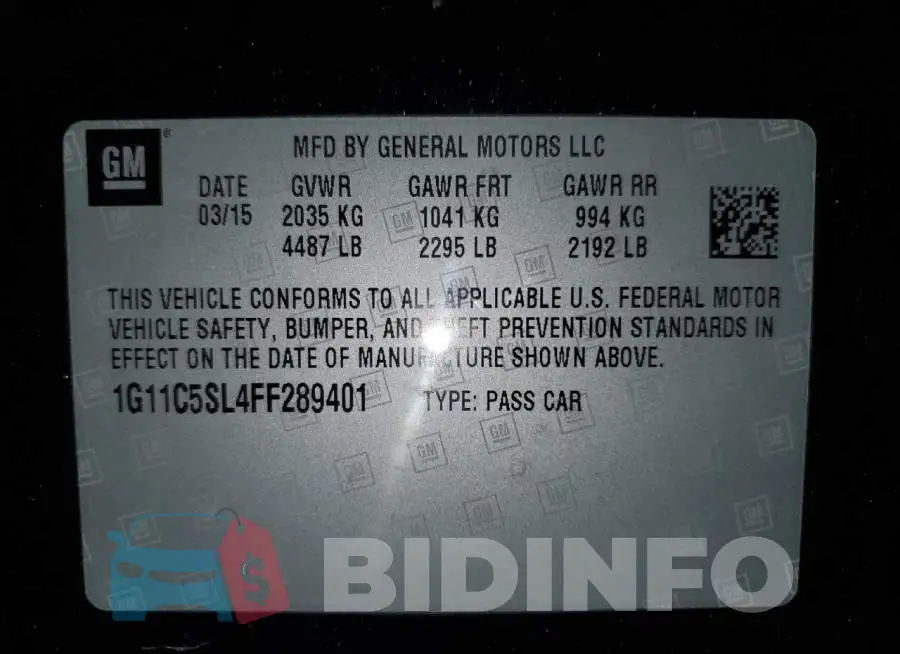 1G11C5SL4FF289401 Photo# 12