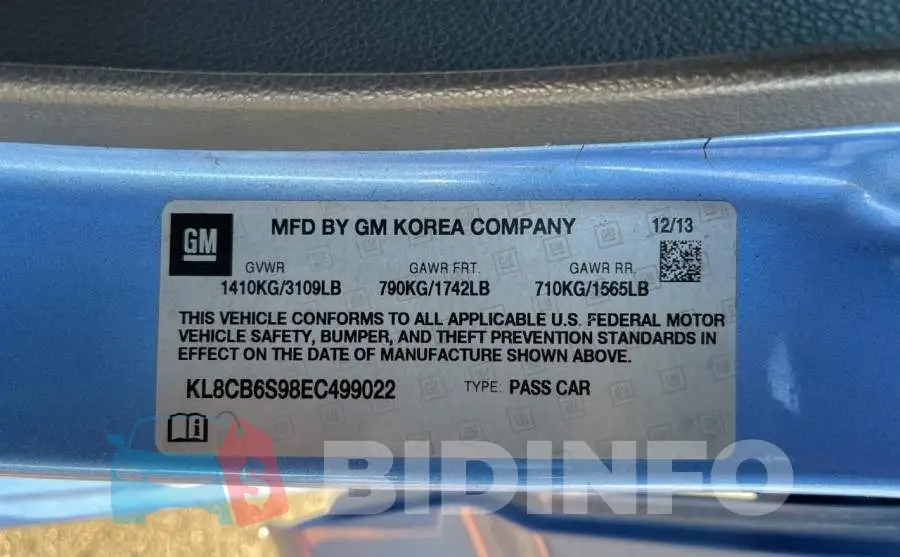 KL8CB6S98EC499022 Photo# 10