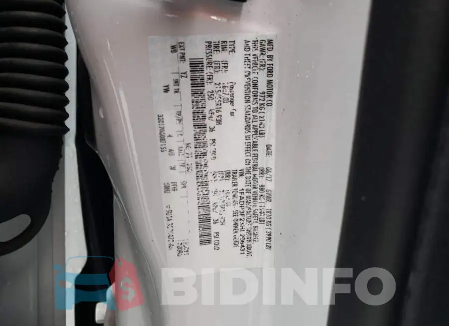 1FADP3F23HL296431 Photo# 12