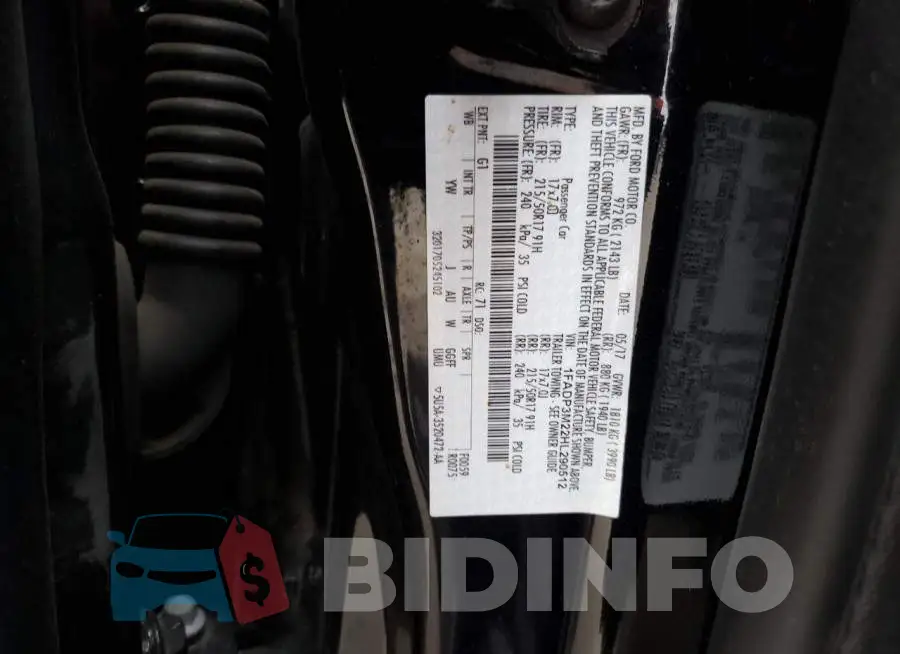 1FADP3M22HL290512 Photo# 12
