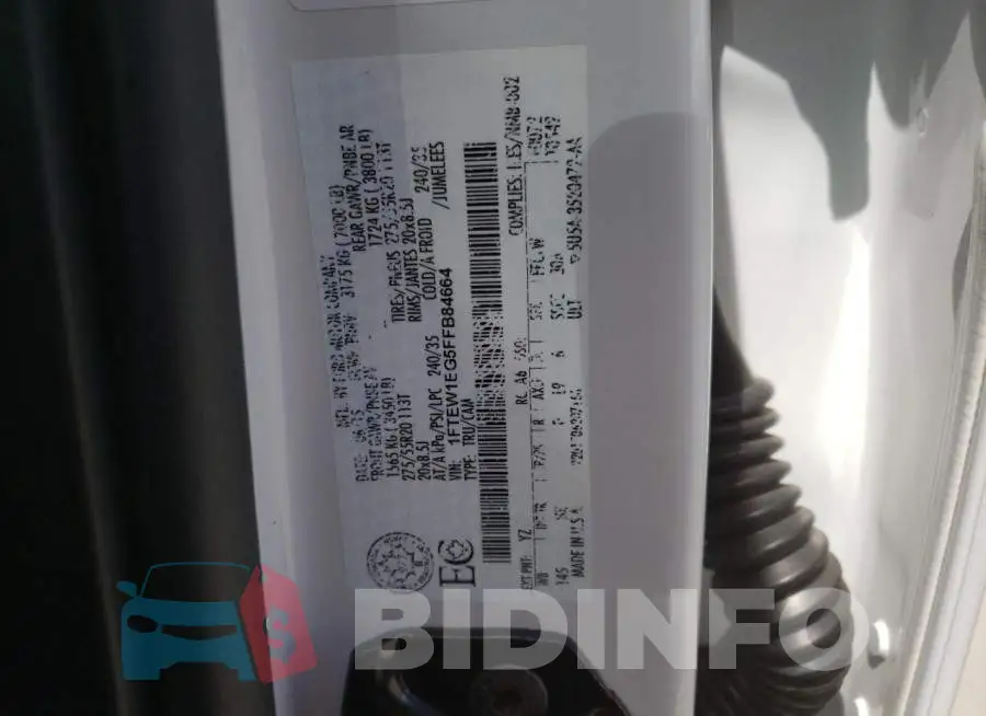 1FTEW1EG5FFB84664 Photo# 12
