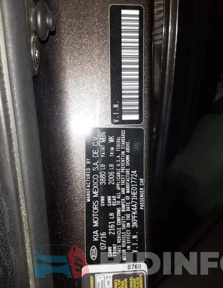 3KPFK4A71HE017724 Photo# 12