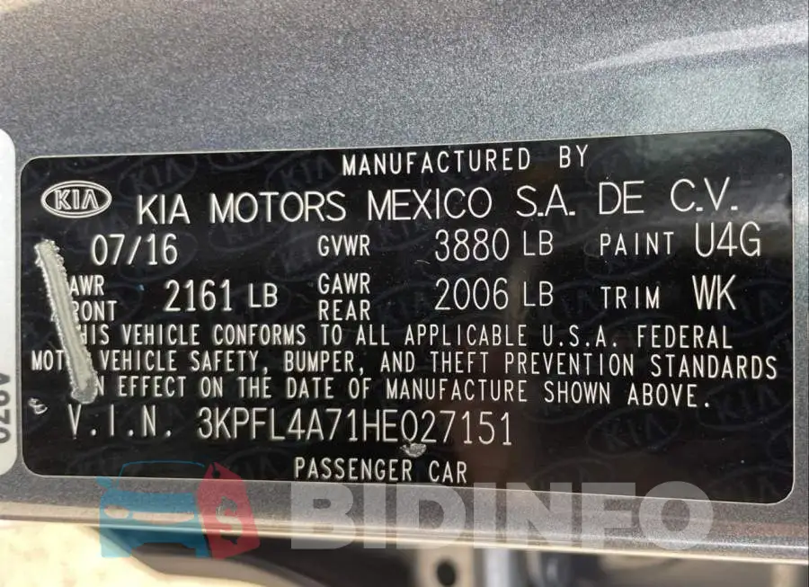 3KPFL4A71HE027151 Photo# 10