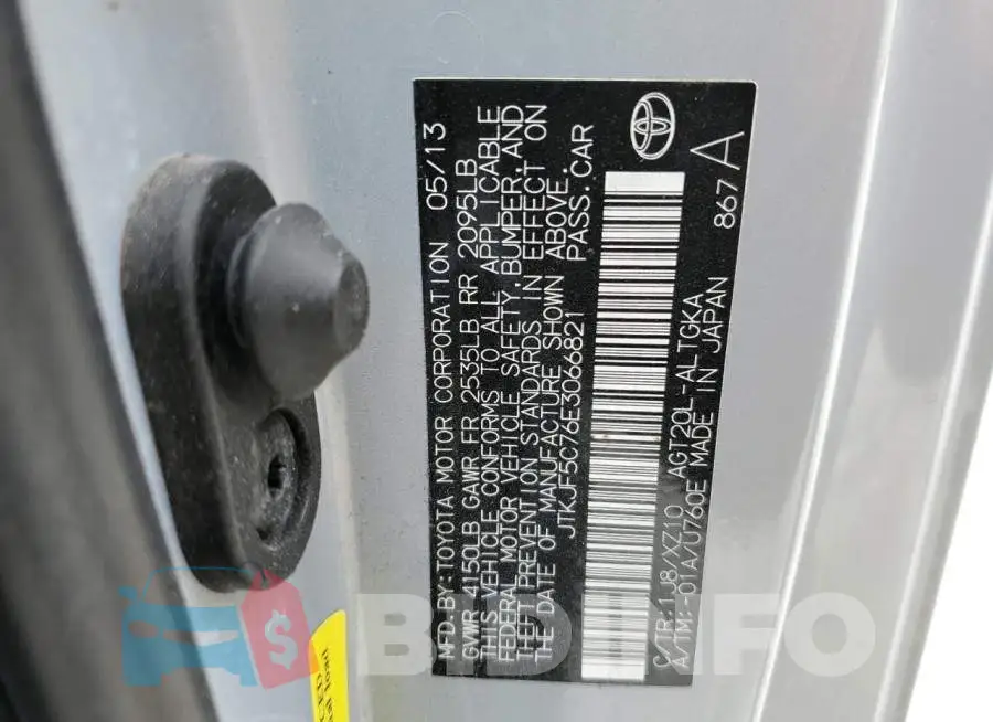 JTKJF5C76E3066821 Photo# 12