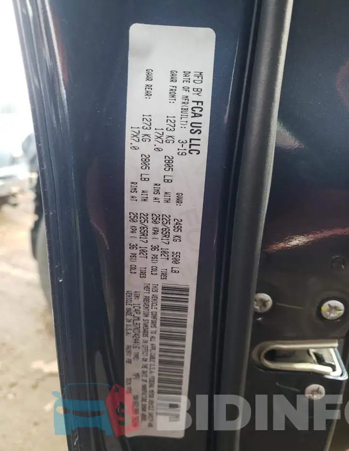 1C4PJMLB7KD424416 Photo# 13