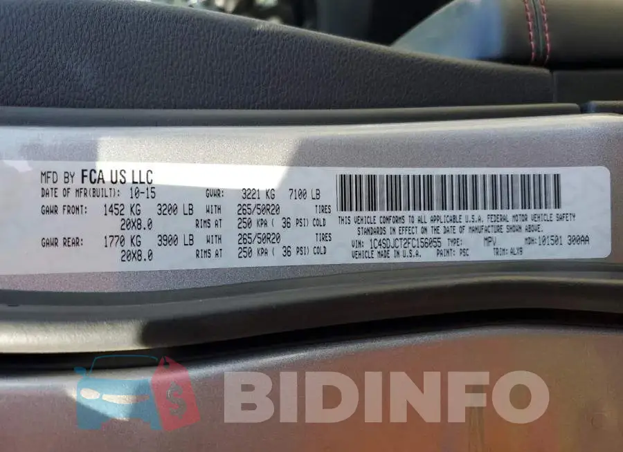 1C4SDJCT2FC156055 Photo# 12