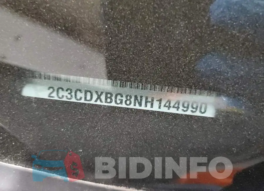 2C3CDXBG8NH144990 Photo# 13