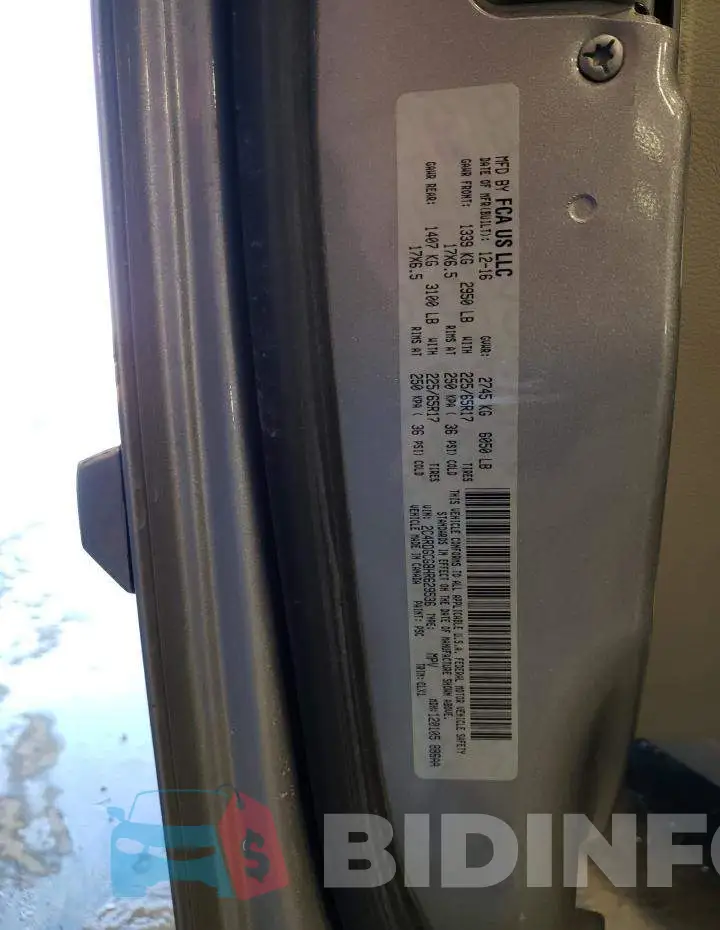 2C4RDGCG8HR629536 Photo# 13