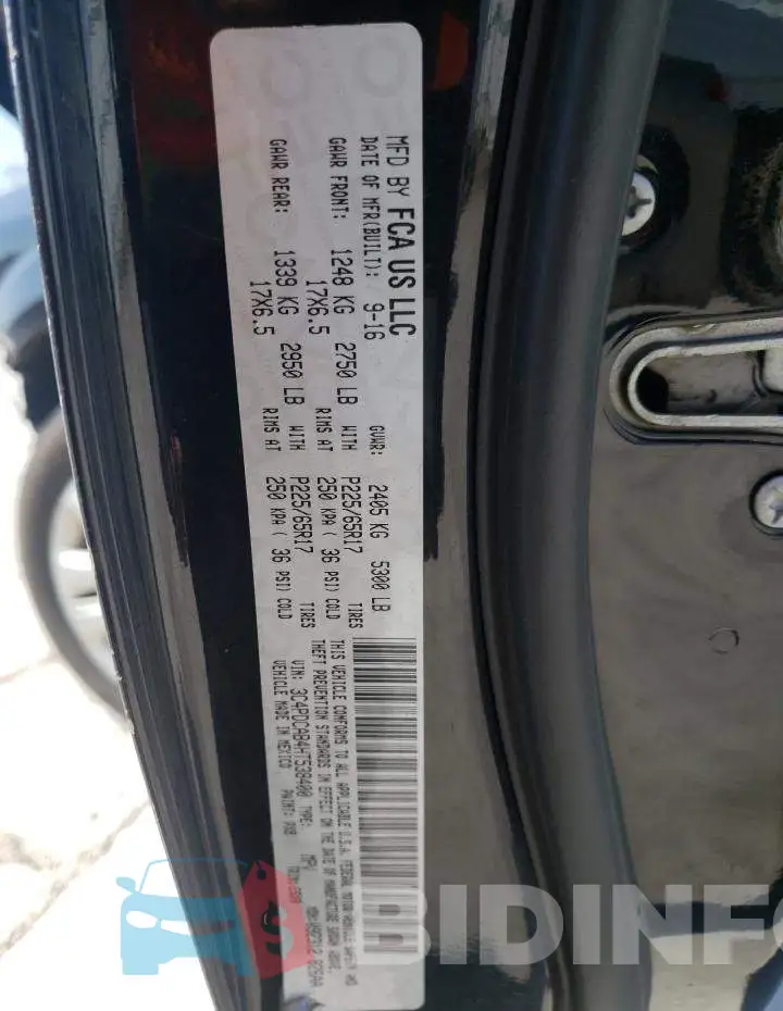 3C4PDCAB4HT538400 Photo# 13