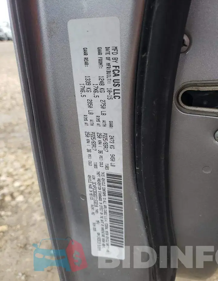 3C4PDCBG6GT153218 Photo# 14