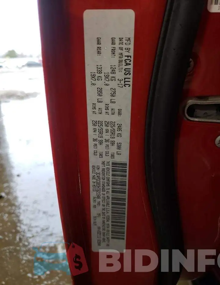 3C4PDCGB3HT621548 Photo# 12
