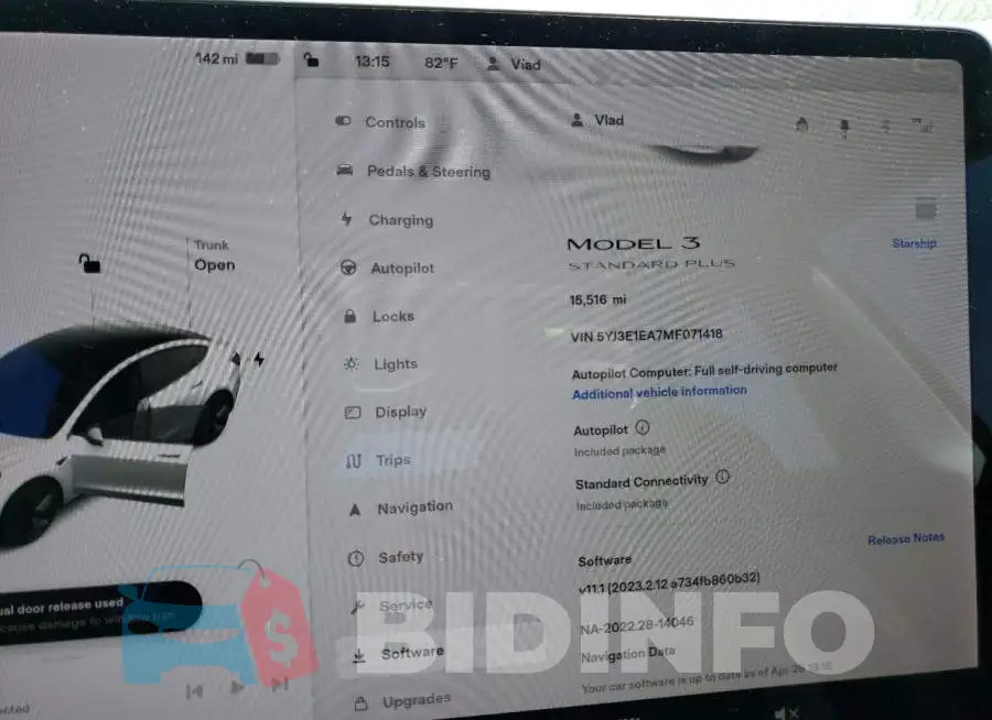 5YJ3E1EA7MF071418 Photo# 9