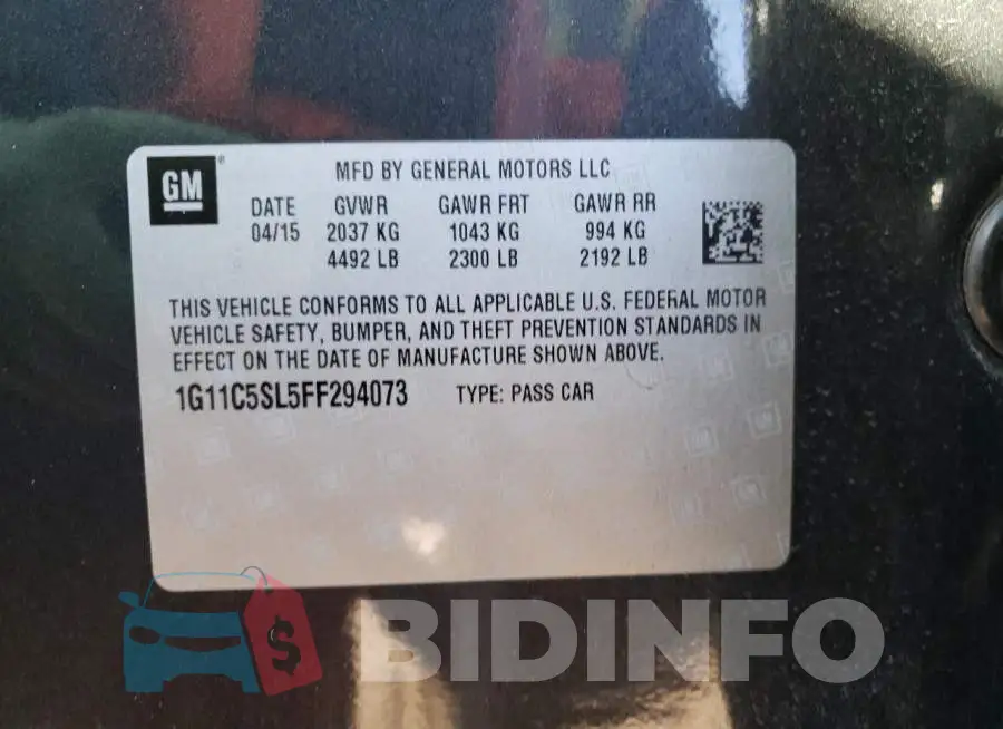 1G11C5SL5FF294073 Photo# 12