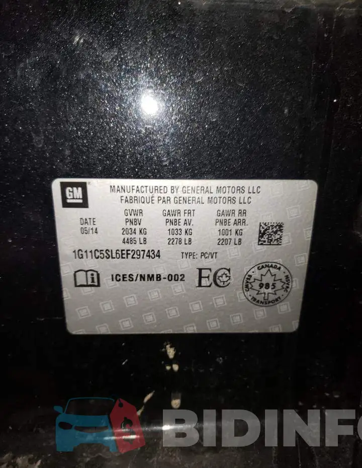 1G11C5SL6EF297434 Photo# 12