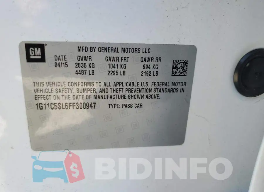 1G11C5SL6FF300947 Photo# 12