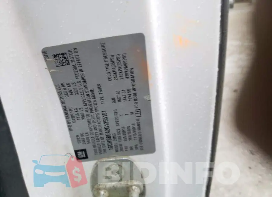 1GCHSBEA2G1255151 Photo# 12