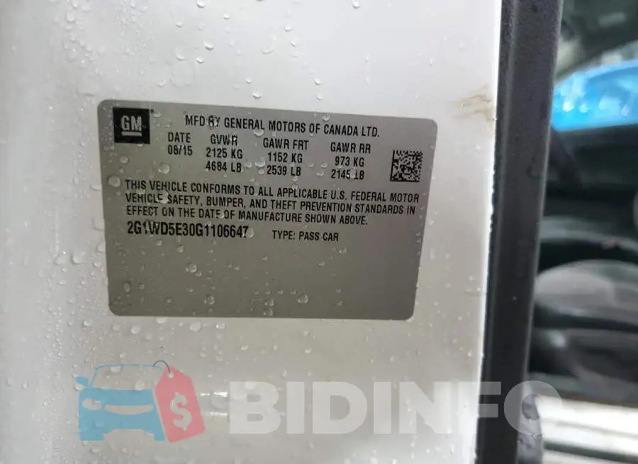 2G1WD5E30G1106647 Photo# 12