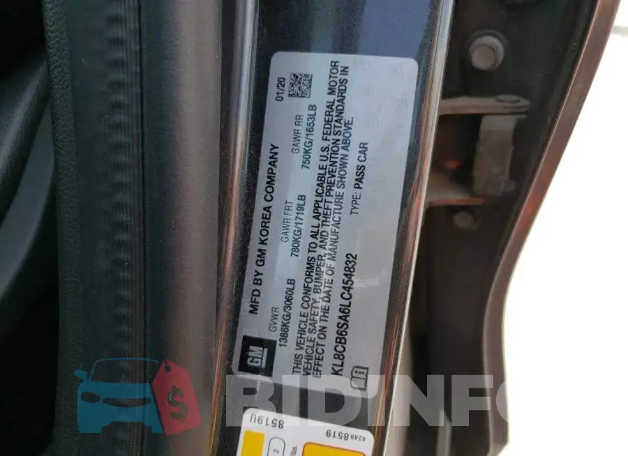 KL8CB6SA6LC454832 Photo# 12