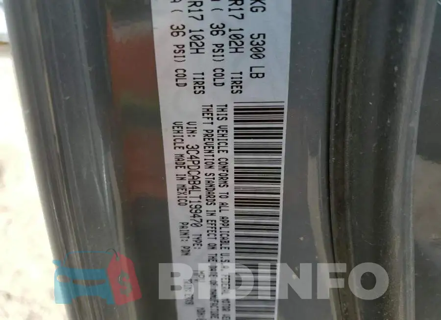 3C4PDCAB4LT199470 Photo# 13