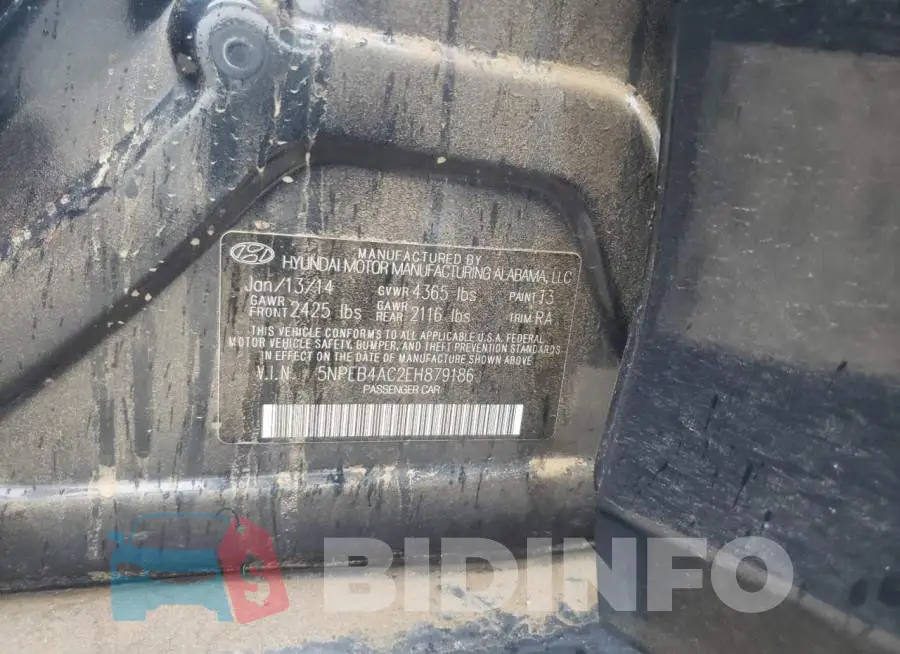 5NPEB4AC2EH879186 Photo# 12