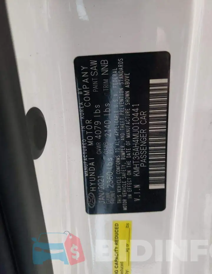 KMHT36AH4MU010441 Photo# 12