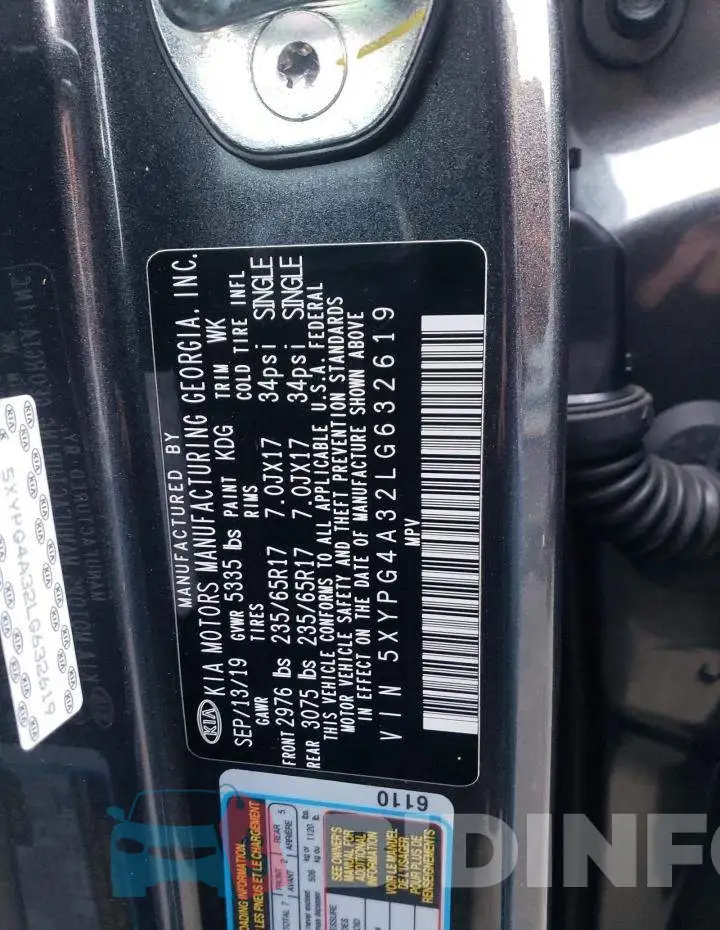 5XYPG4A32LG632619 Photo# 14
