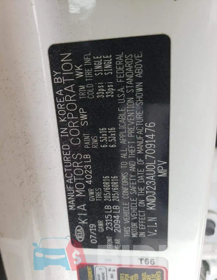 KNDJ23AU0L7091476 Photo# 13