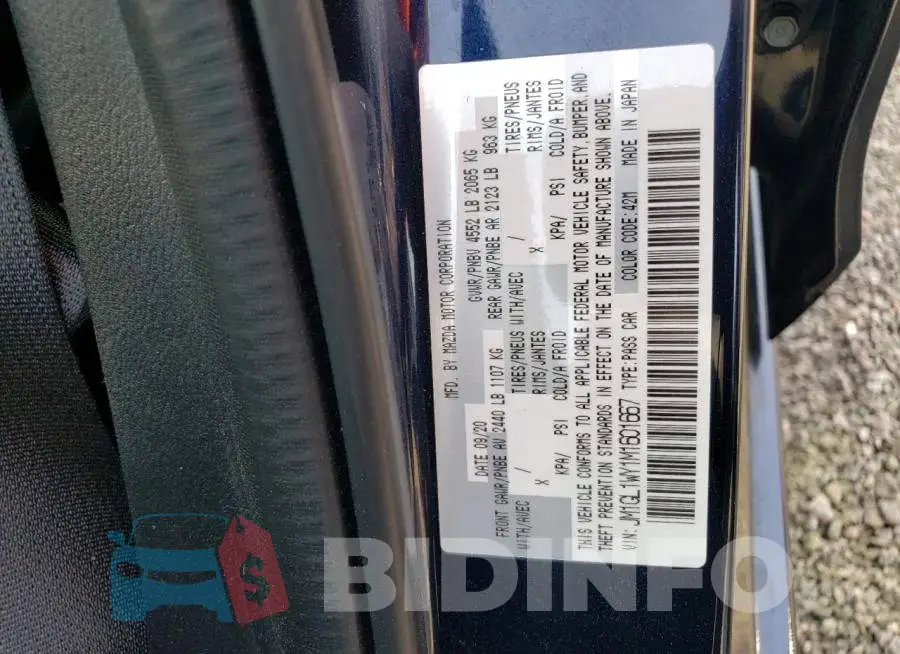 JM1GL1WY1M1601667 Photo# 12