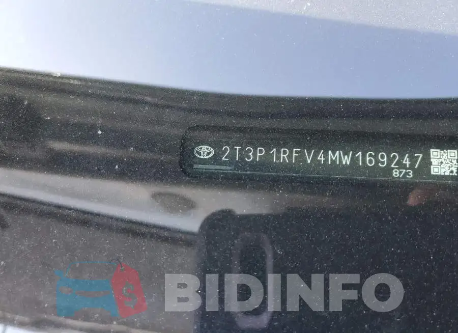 2T3P1RFV4MW169247 Photo# 12