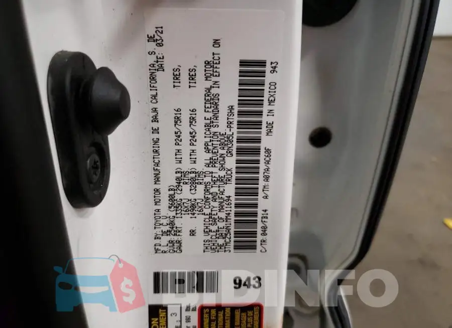 3TMCZ5AN1MM411694 Photo# 12